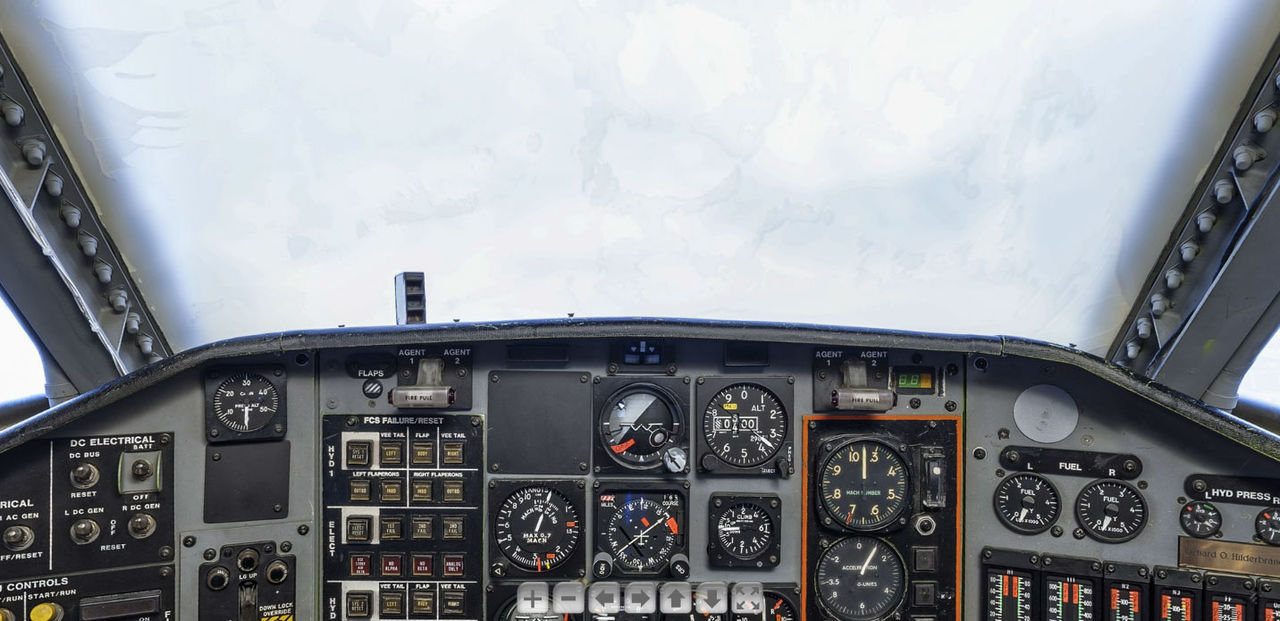 Virtuell rundtur i ett Northrop Tacit Blue