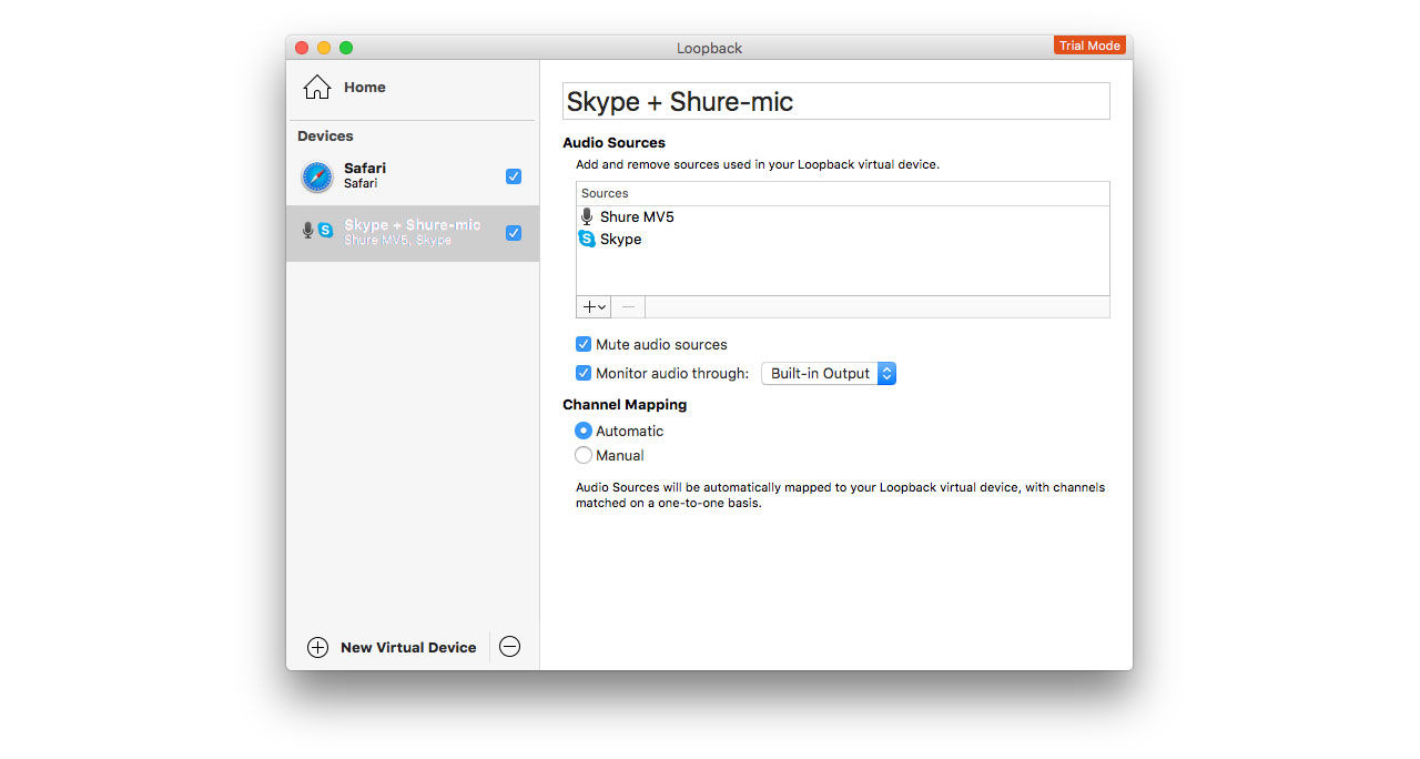 Flytta ljud internt på Macen