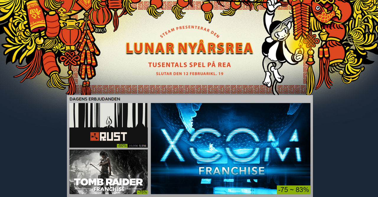 Steam kör ny rea med tusentals nedsatta titlar