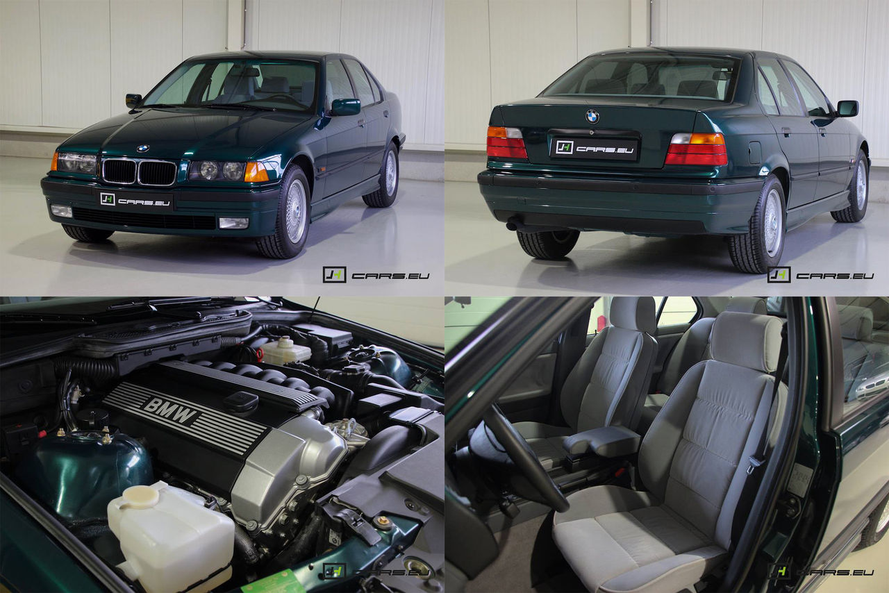 En BMW 3-serie med provocerande lite mil