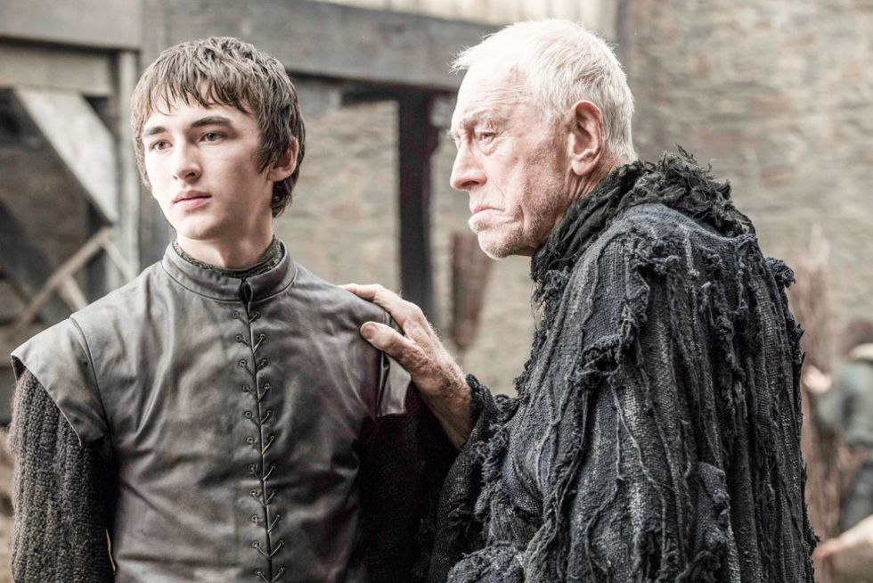 Ett gäng med bilder från säsong 6 av Game of Thrones