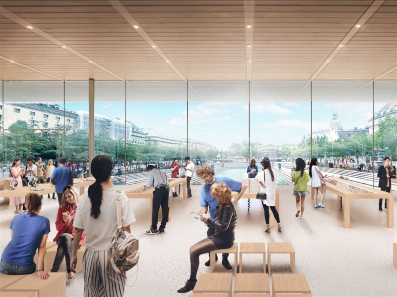 Apple bygger flaggskeppsbutik i Stockholm