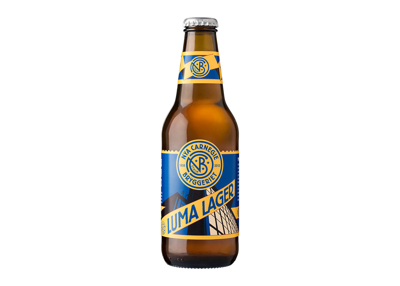 Luma Lager - ny öl från nya Carnegiebryggeriet