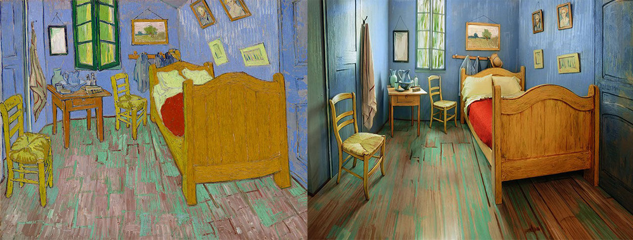 Bo i en av Van Goghs målningar