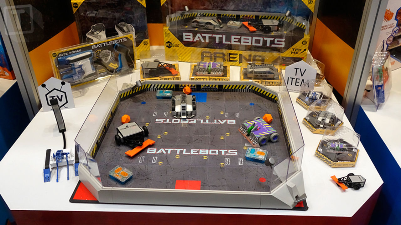 Miniversioner av BattleBots