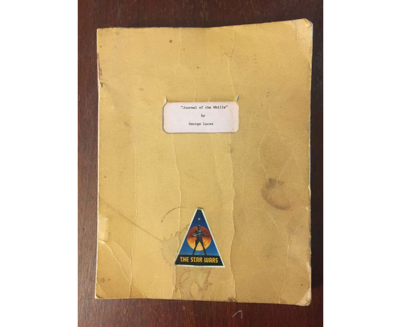 Peter Mayhew släpper bilder på ett tidigt Star Wars-manus