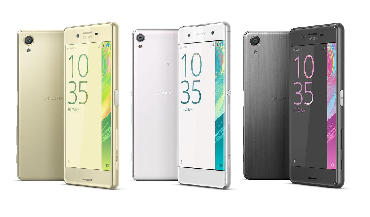 Sony presenterar tre nya Xperior