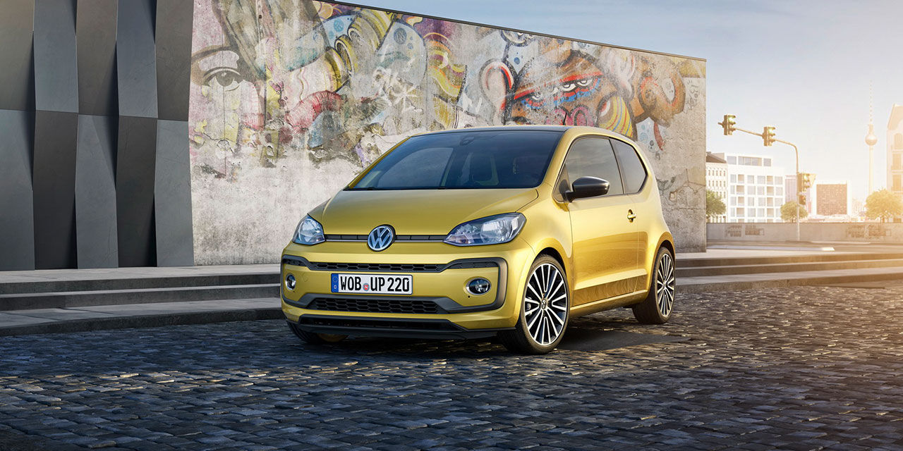 Volkswagen uppdaterar up!