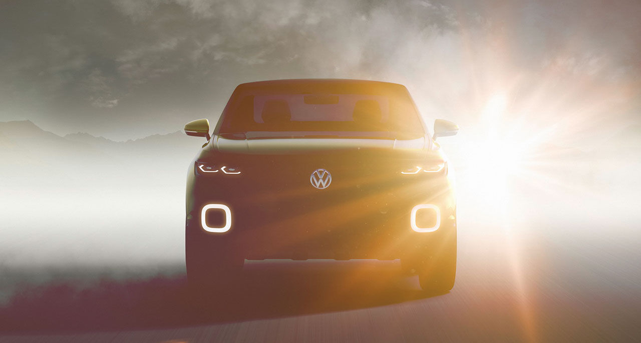 Volkswagen släpper teaser på ny liten crossover