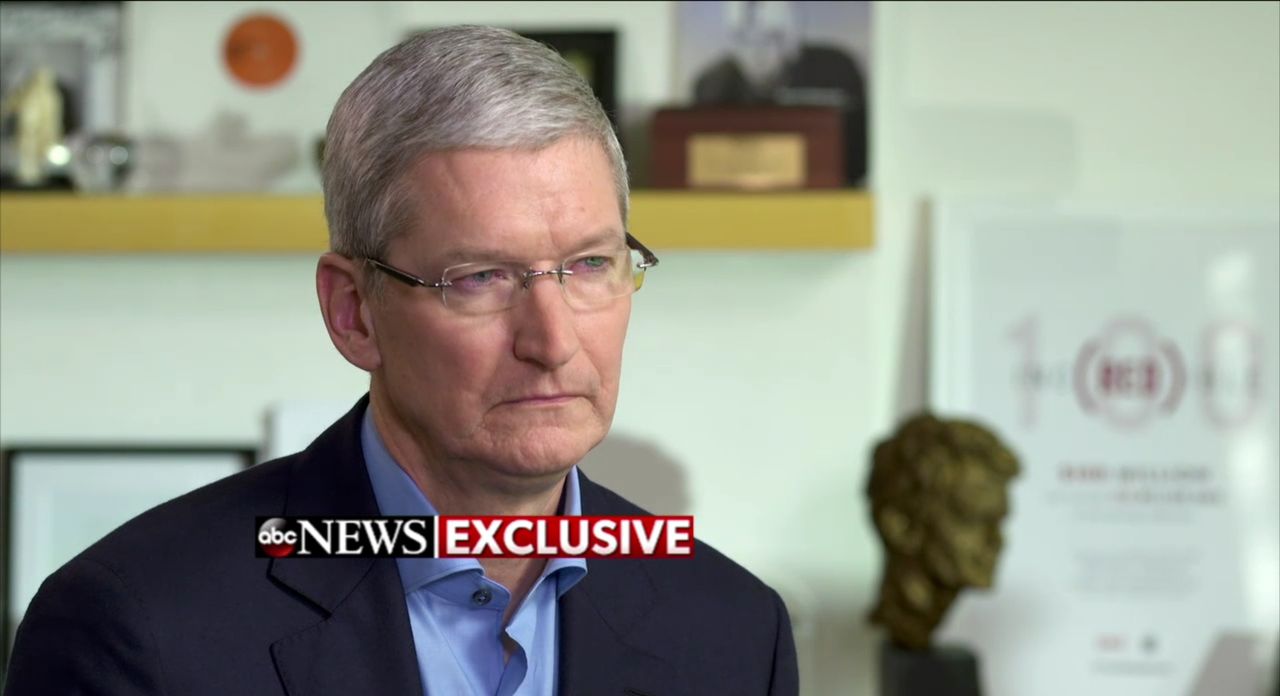 ABC intervjuar Apples Tim Cook