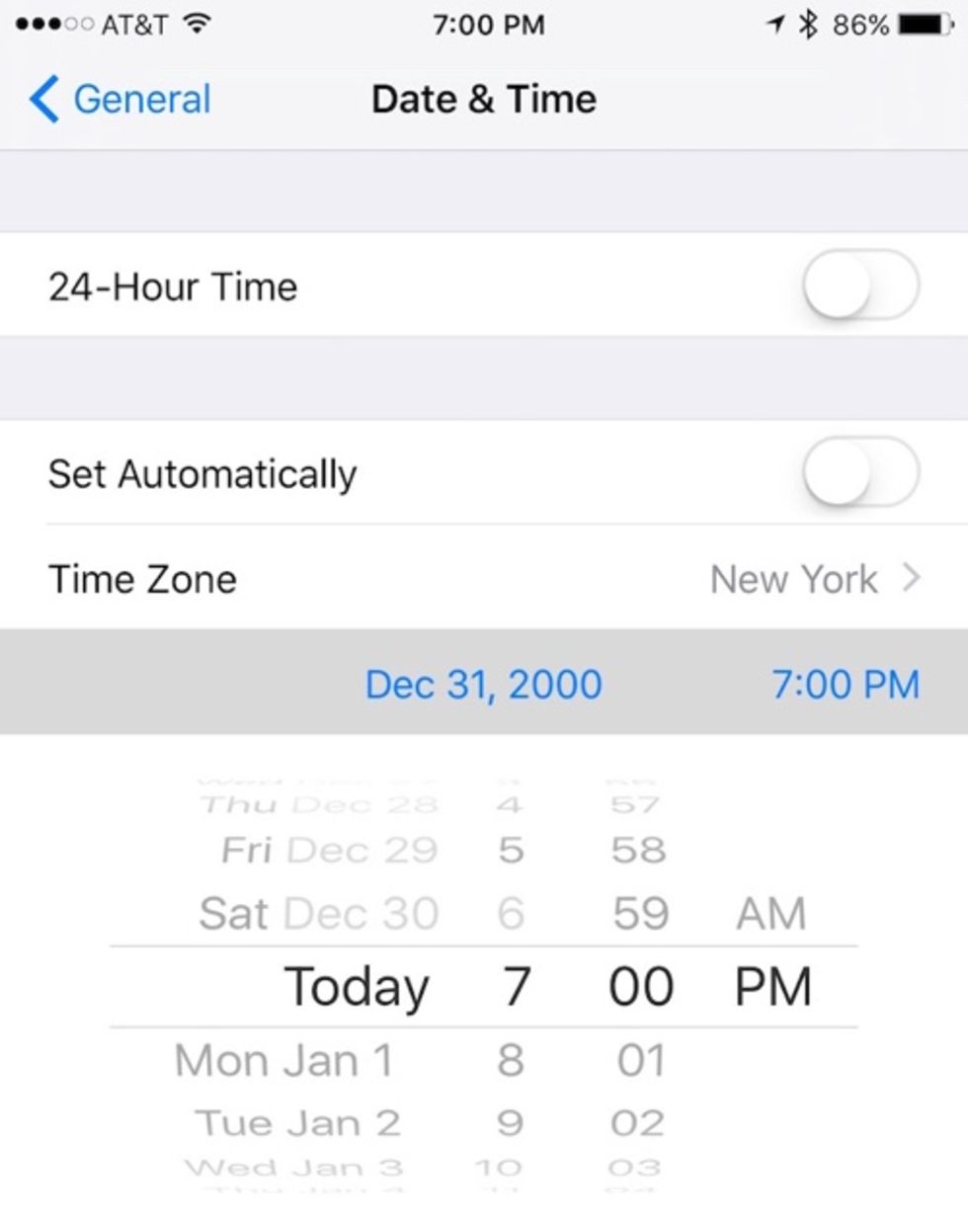 Apple fixar datumbugg i nästa version av iOS