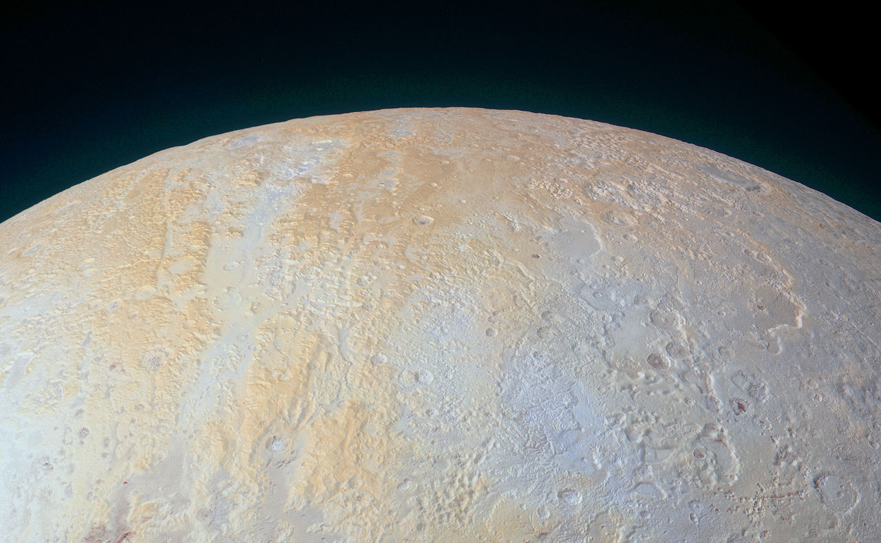 Kolla in Plutos nordpol