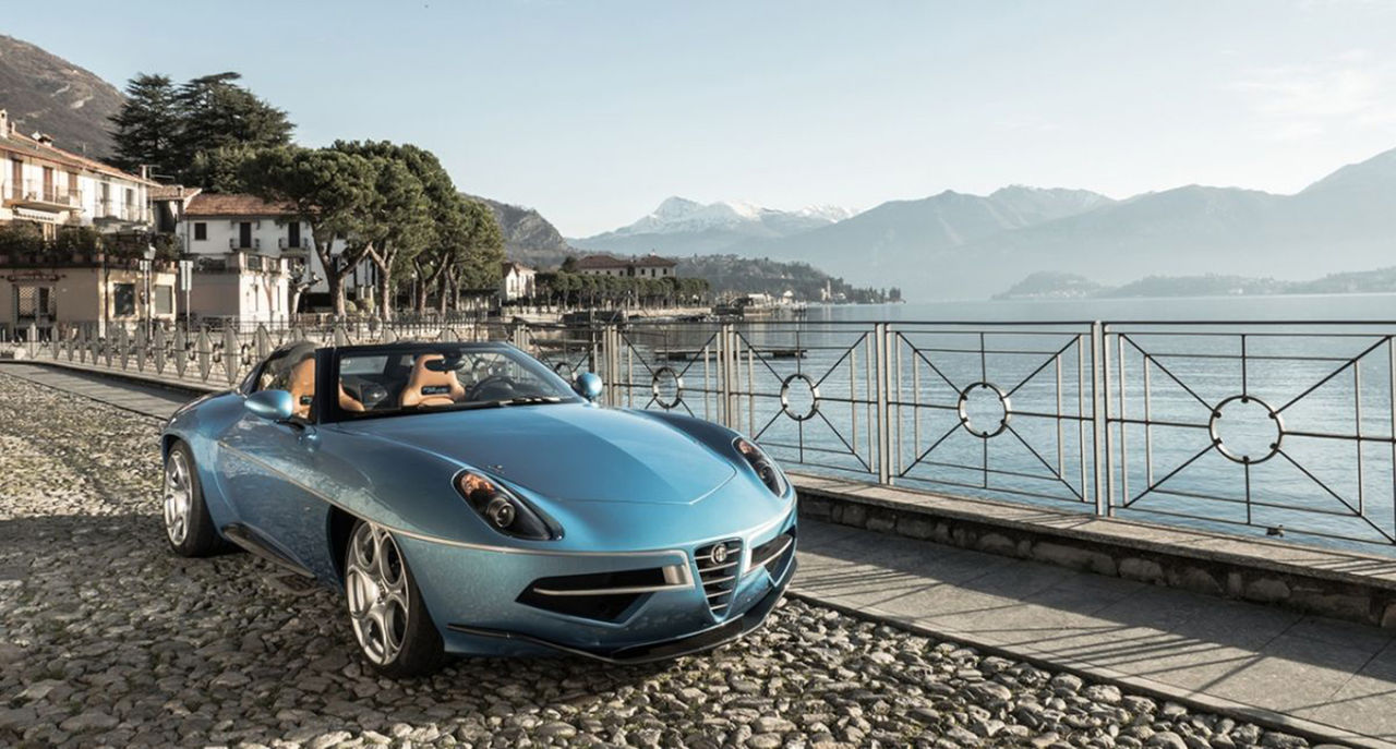 Alfa Romeo Disco Volante nu som cabriolet