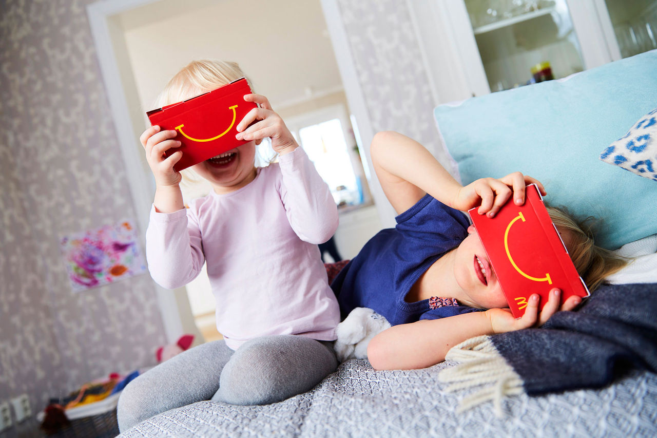 Happy Meal blir VR-brillor på McDonalds