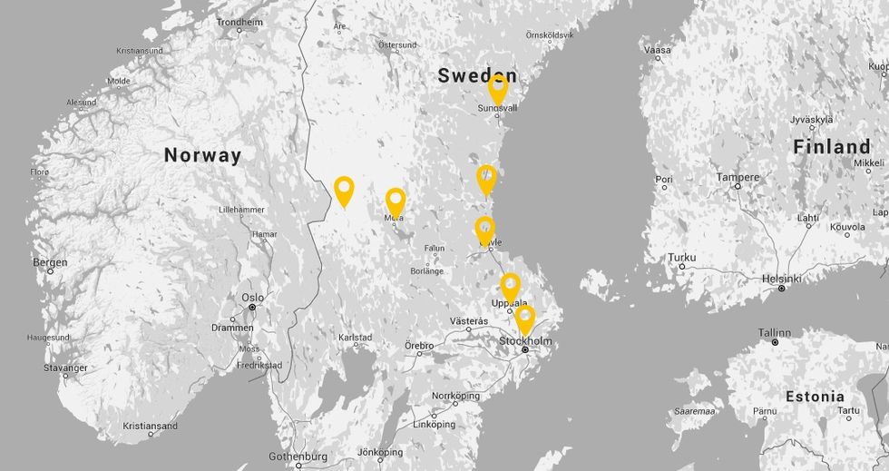 Mcdonalds Restauranger I Sverige Karta | Karta 2020