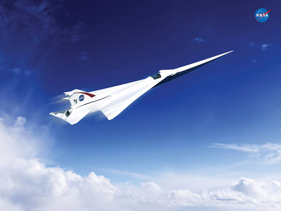 NASA vill bygga överljudsplan