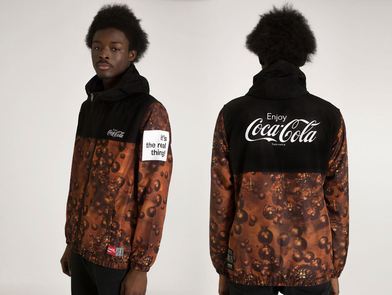 Skön hoodie från Coca-Cola