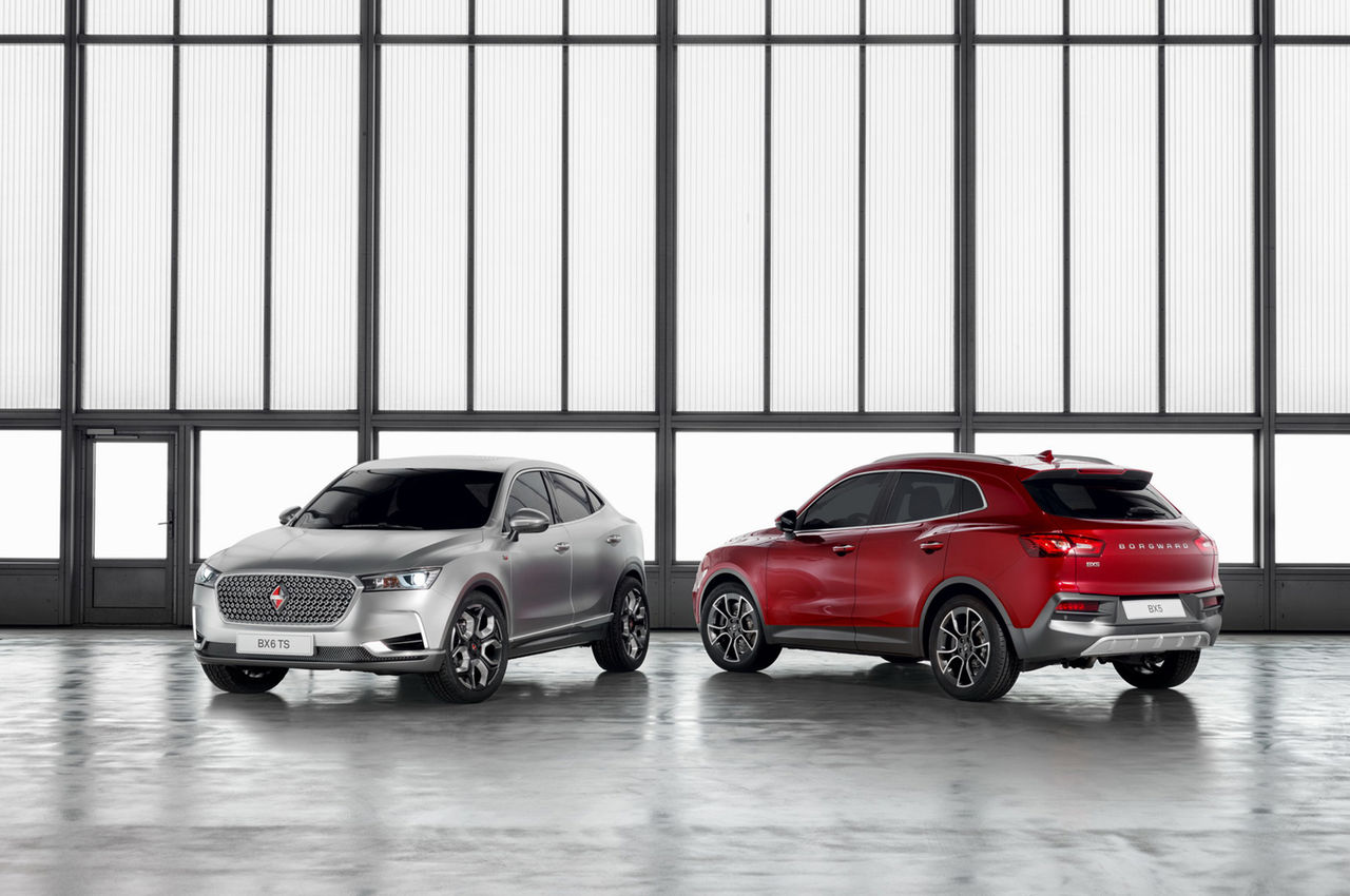 Borgward visar två mindre suvar i Genève