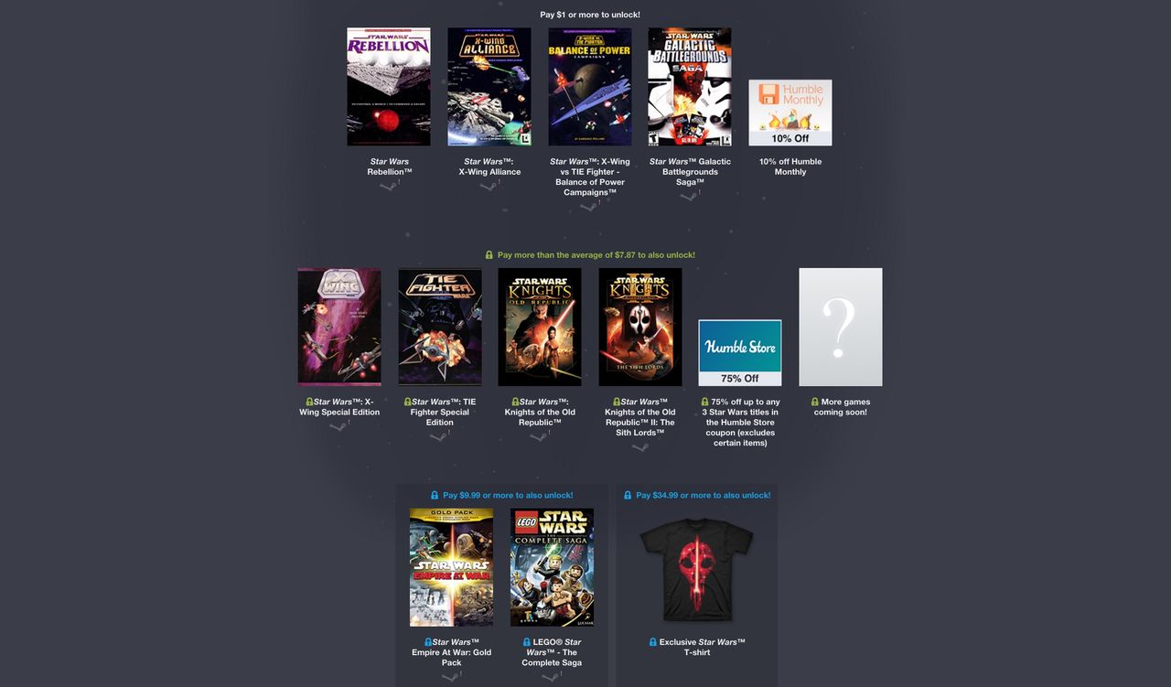 Ny Star Wars Humble Bundle