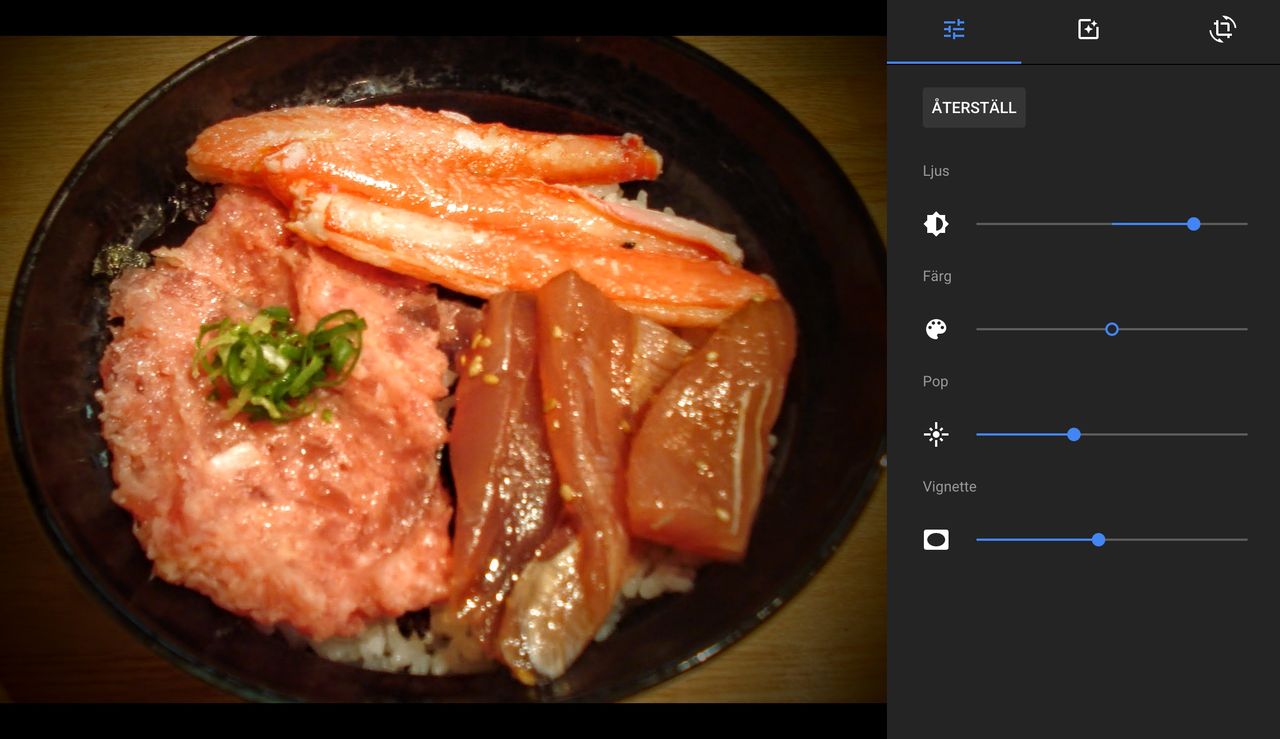 Google Photos får enklare redigeringsverktyg på webben