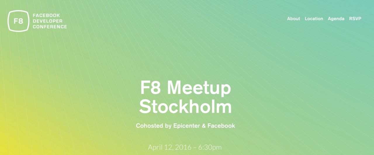 Facebooks utvecklarkonferens F8 kommer livestreamas i Stockholm