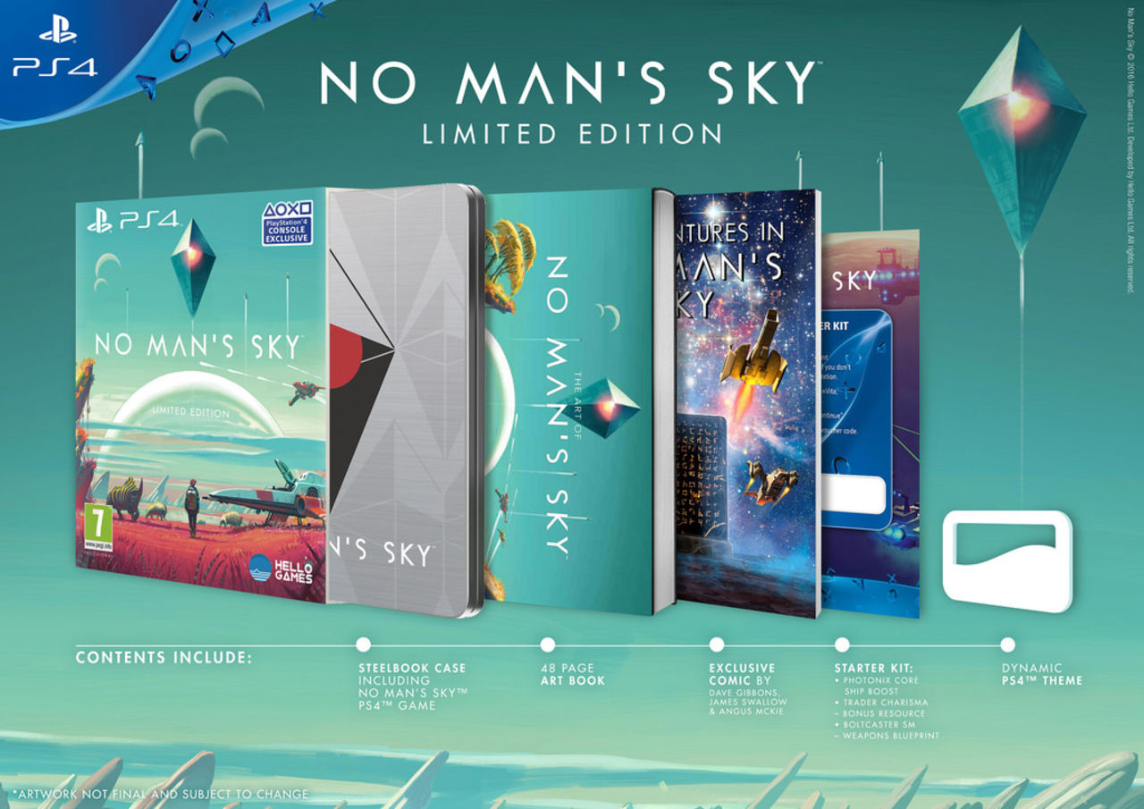 Släppdatum för No Man's Sky