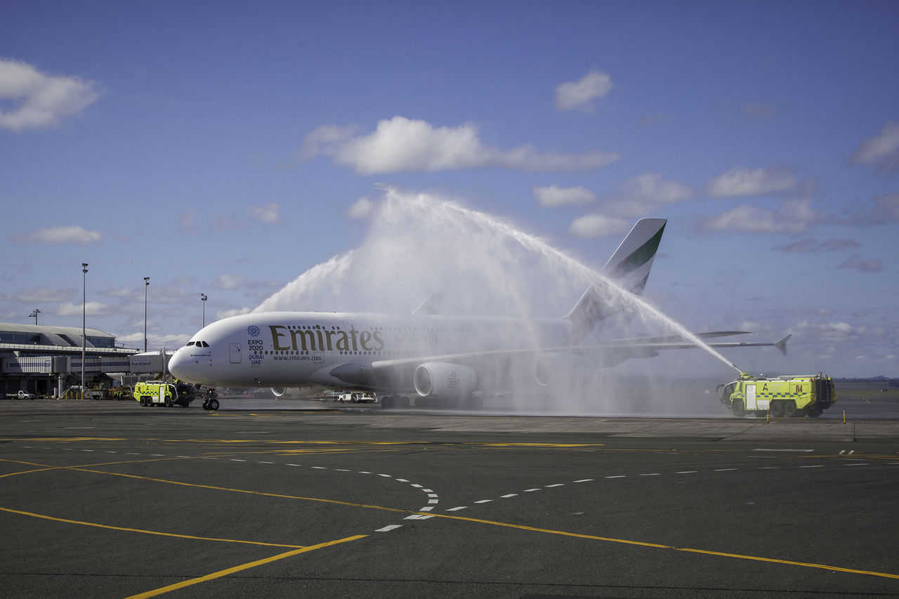 Emirates börjar flyga Dubai - Auckland