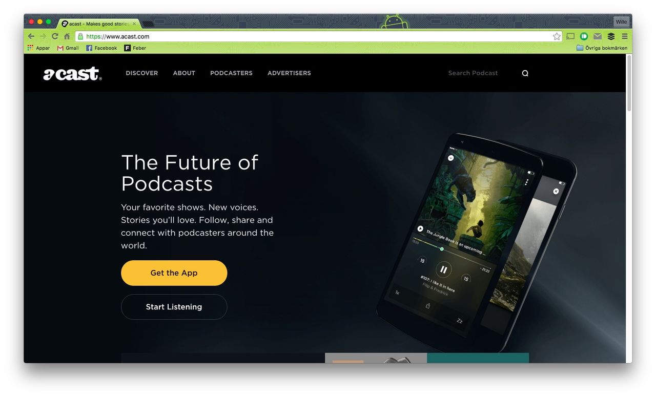 Acast har nu 30 miljoner lyssnare i månaden