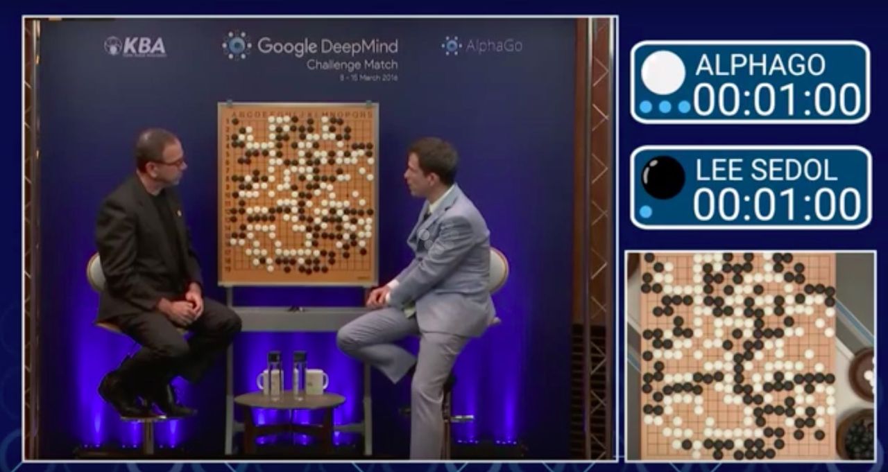 AlphaGo vann sista matchen mot Lee Se-Dol