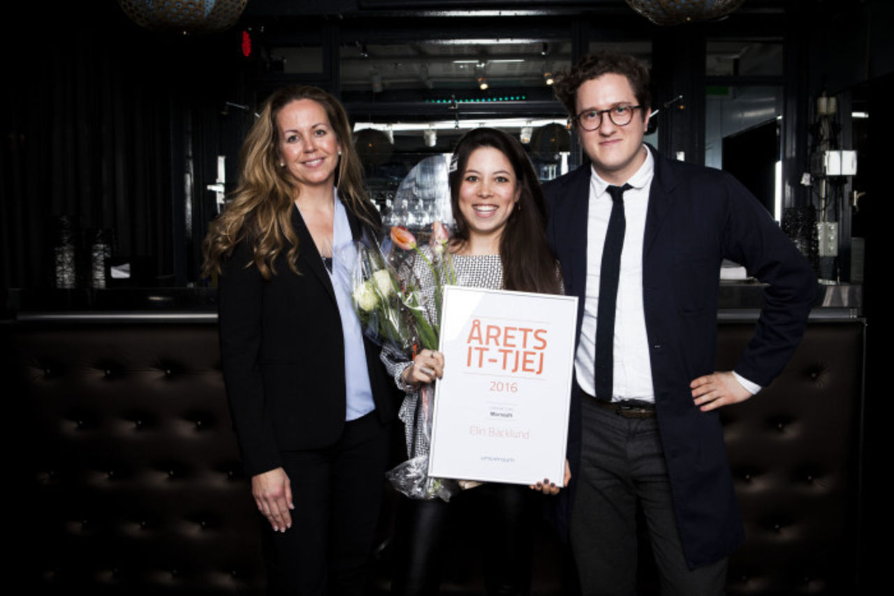 Elin Bäcklund är Årets IT-tjej