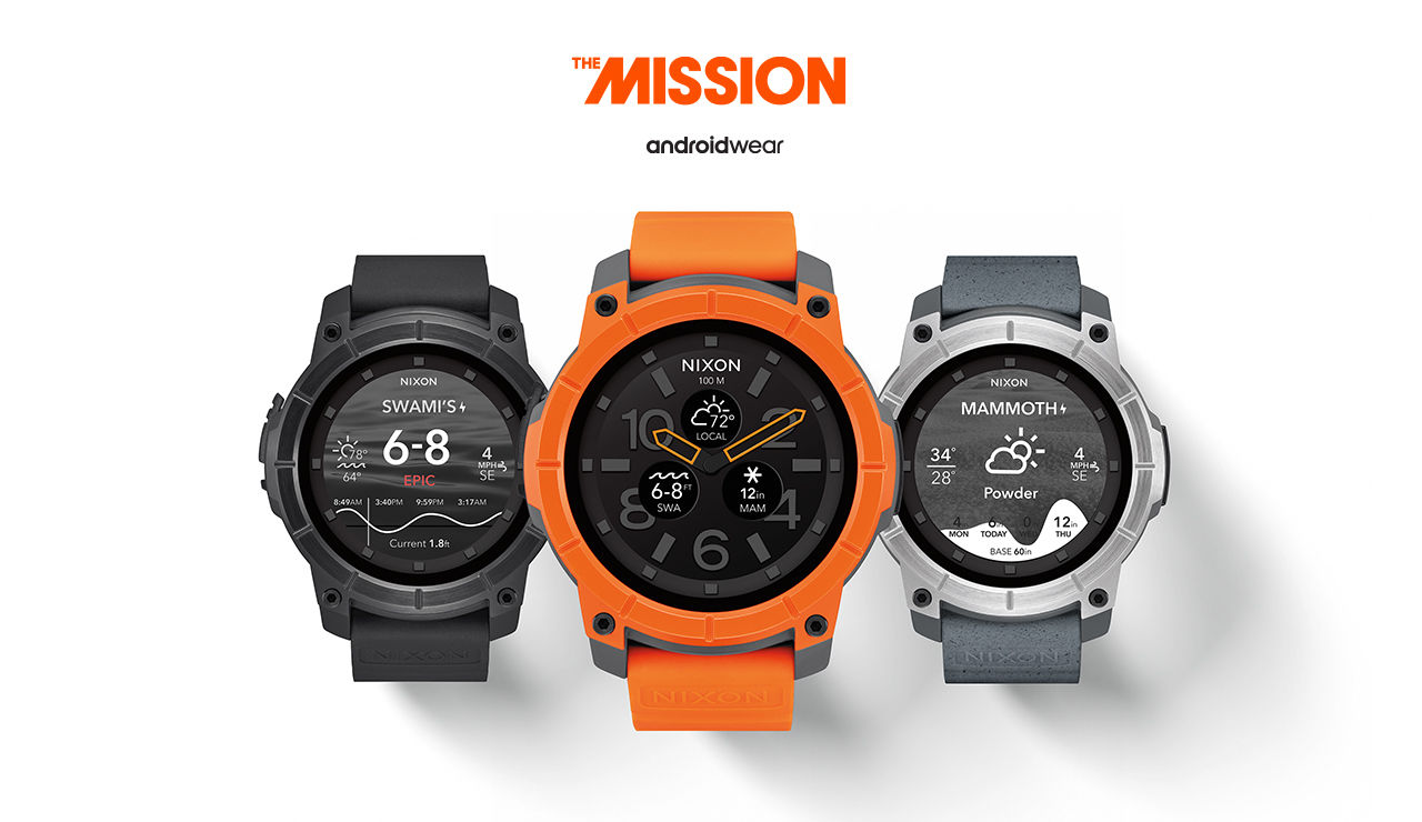 Nixon släpper The Mission med Snapdragon Wear