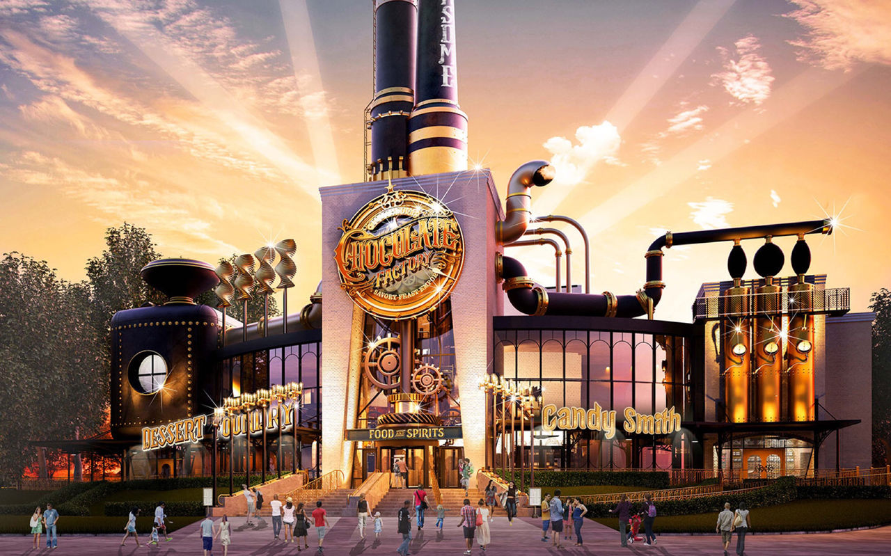 Universal Studios ska bygga en Willy Wonka-fabrik