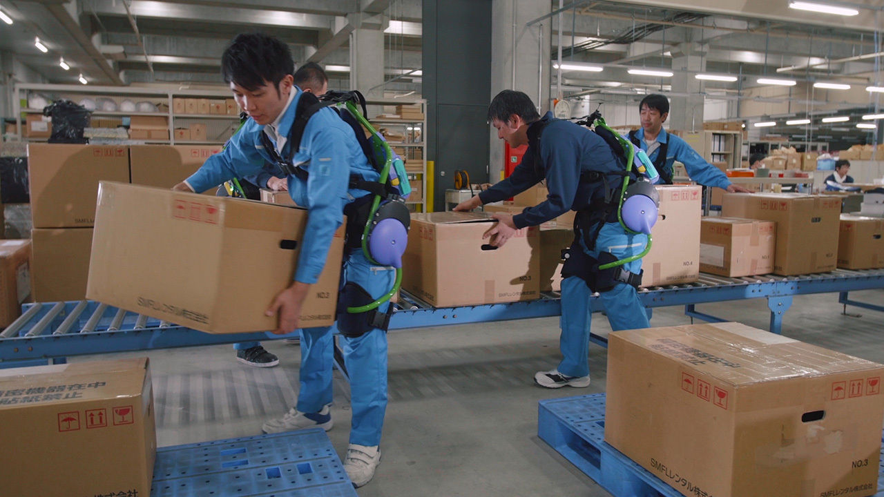 Panasonic Assist Robot är exoskelett för människor