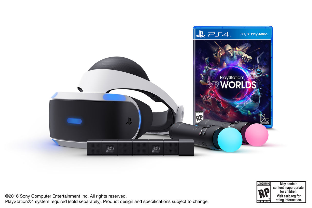 Sony visar upp Playstation VR-bundle