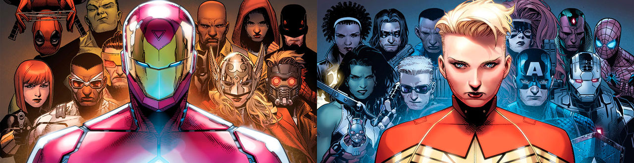 De här kommer slåss mot varandra i Civil War II