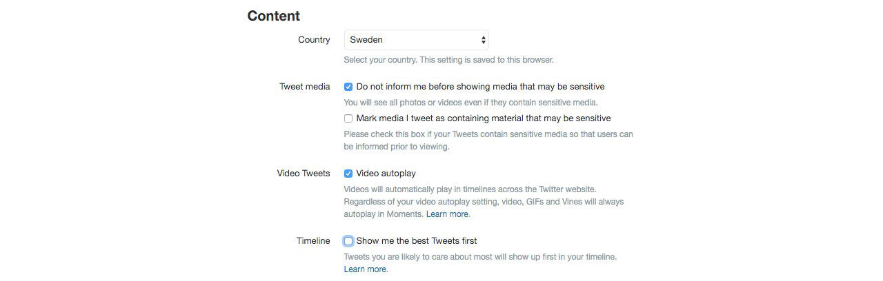Nu är Twitters sortering efter relevans automatiskt påslagen