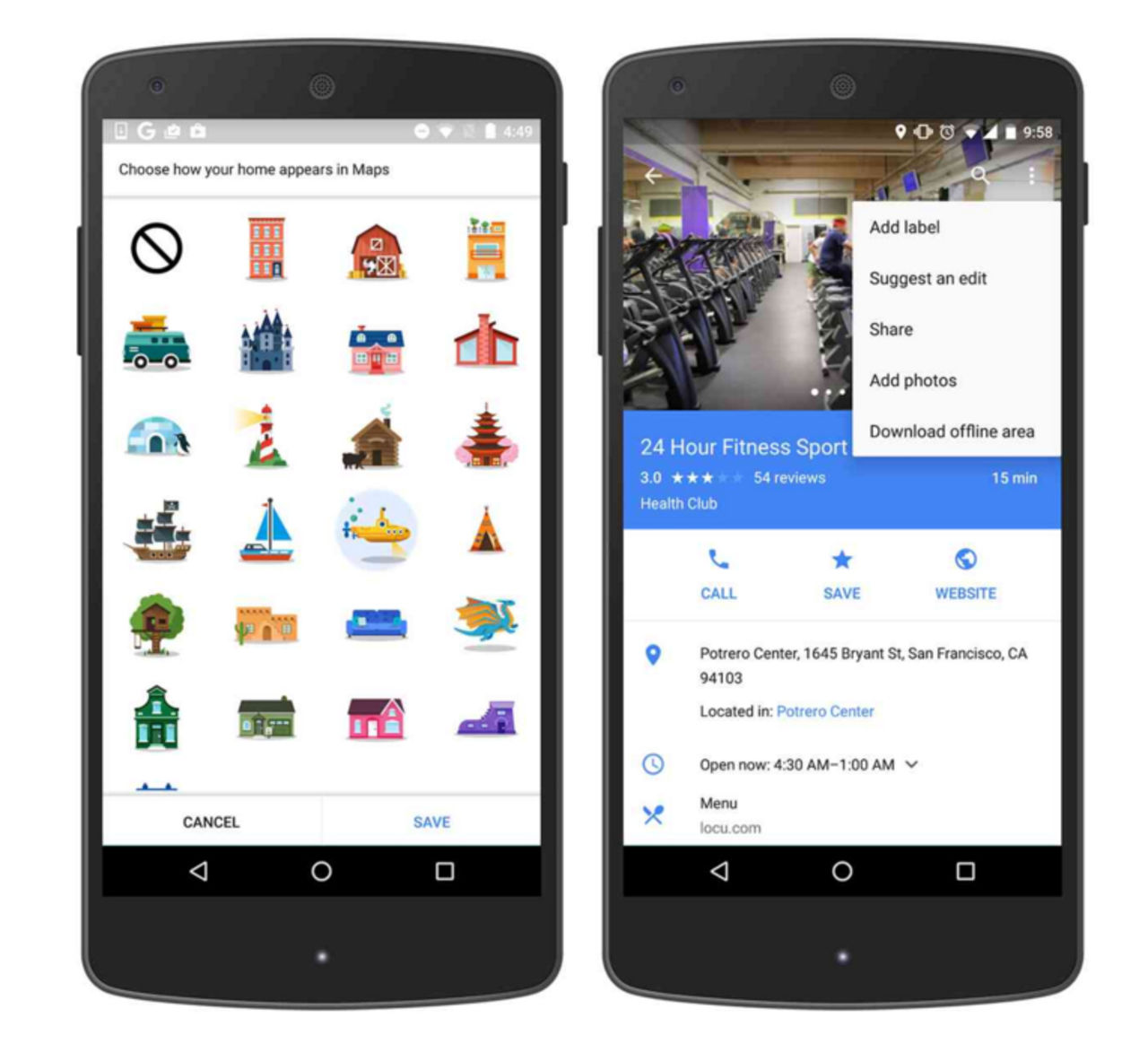 Nu kan du personifiera Google Maps med klistermärken