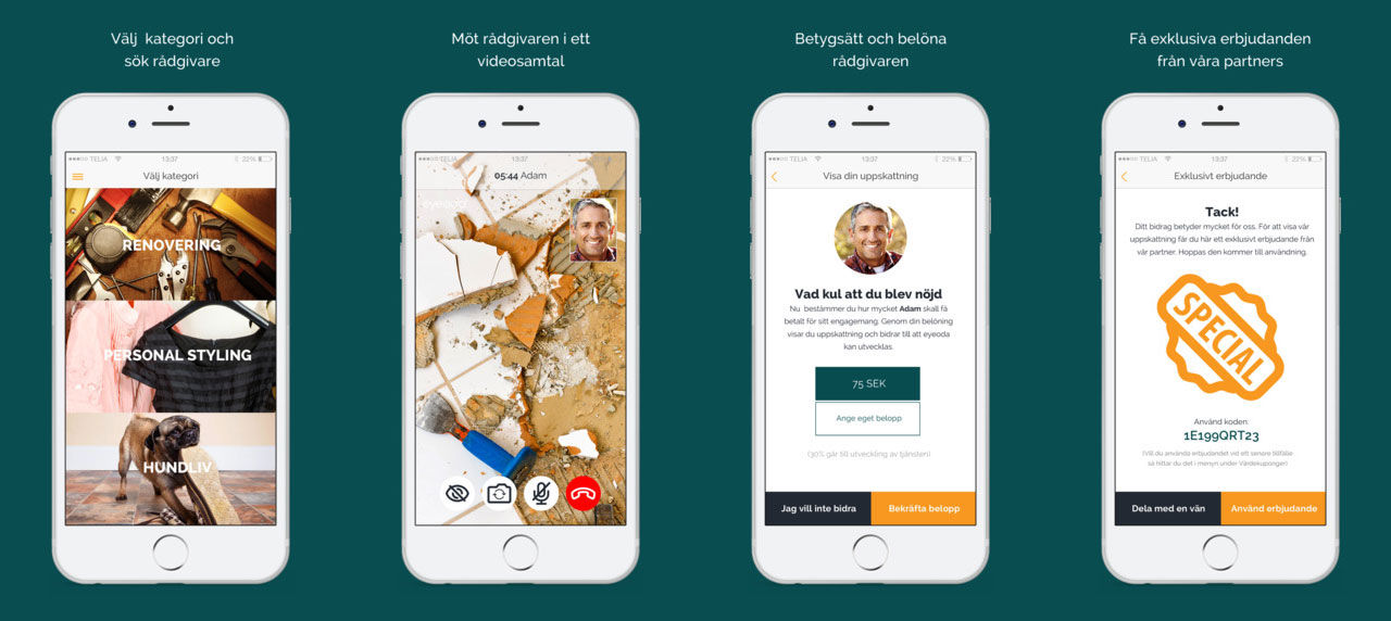 Få personliga råd direkt i mobilen med Eyeoda