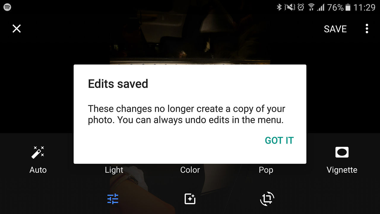 Lättare att gå tillbaka till originalbilder i nya Google Photos
