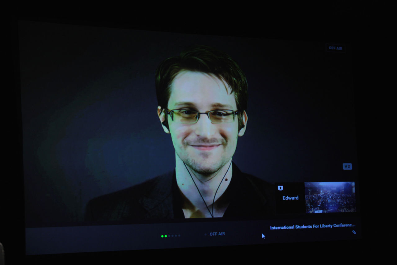 Edward Snowden till Gräv 2016