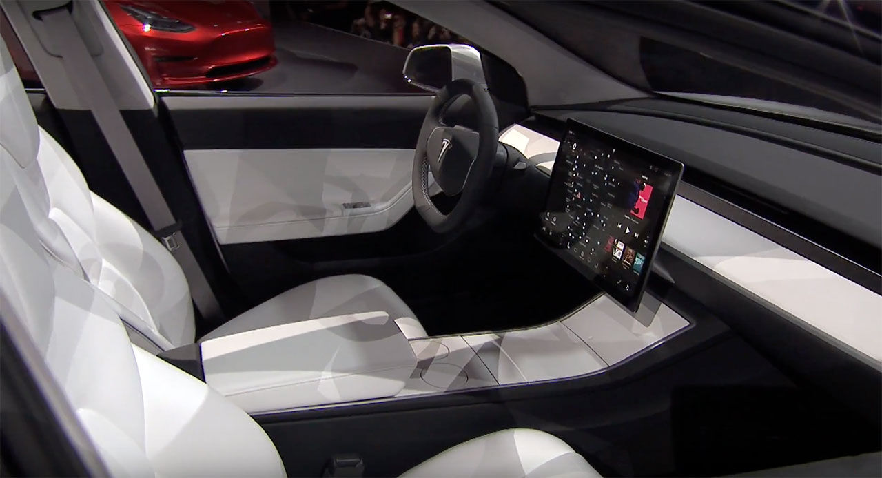 LG Display ska leverera skärmen till Tesla Model 3