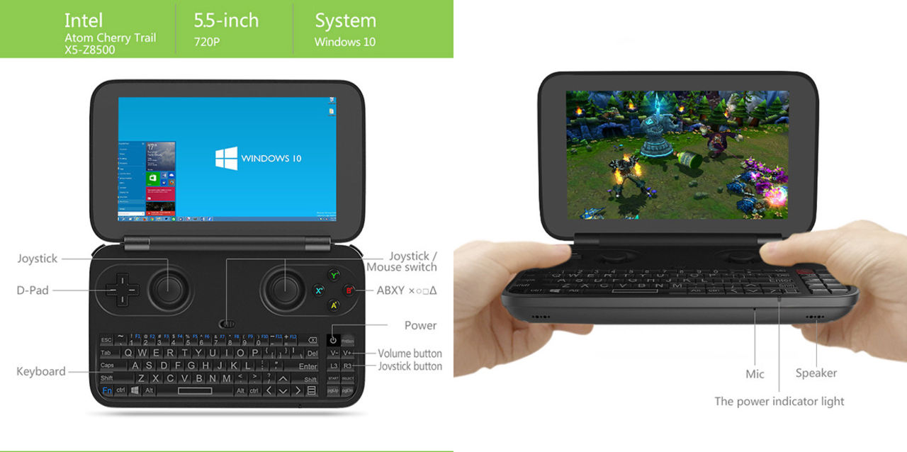 GPD Win är en speldator i fickformat