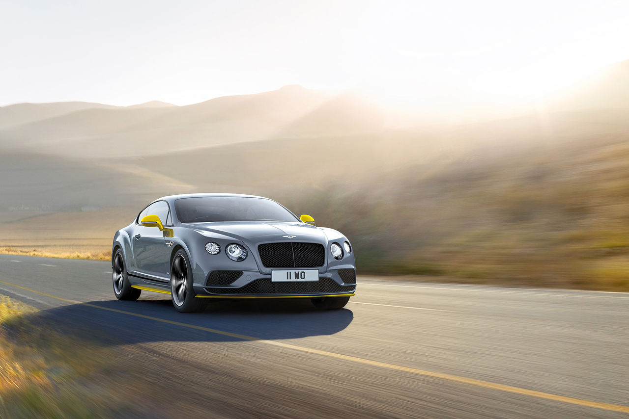 Ännu mer effekt i Bentley Continental Speed