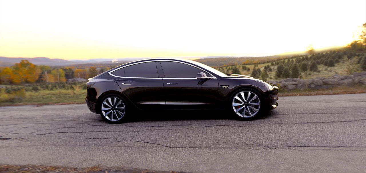 Nissans vd är glad över Teslas bokningssuccé med Model 3