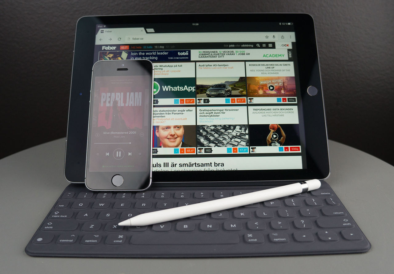 Vi har fått in iPhone SE och iPad Pro 9,7 tum