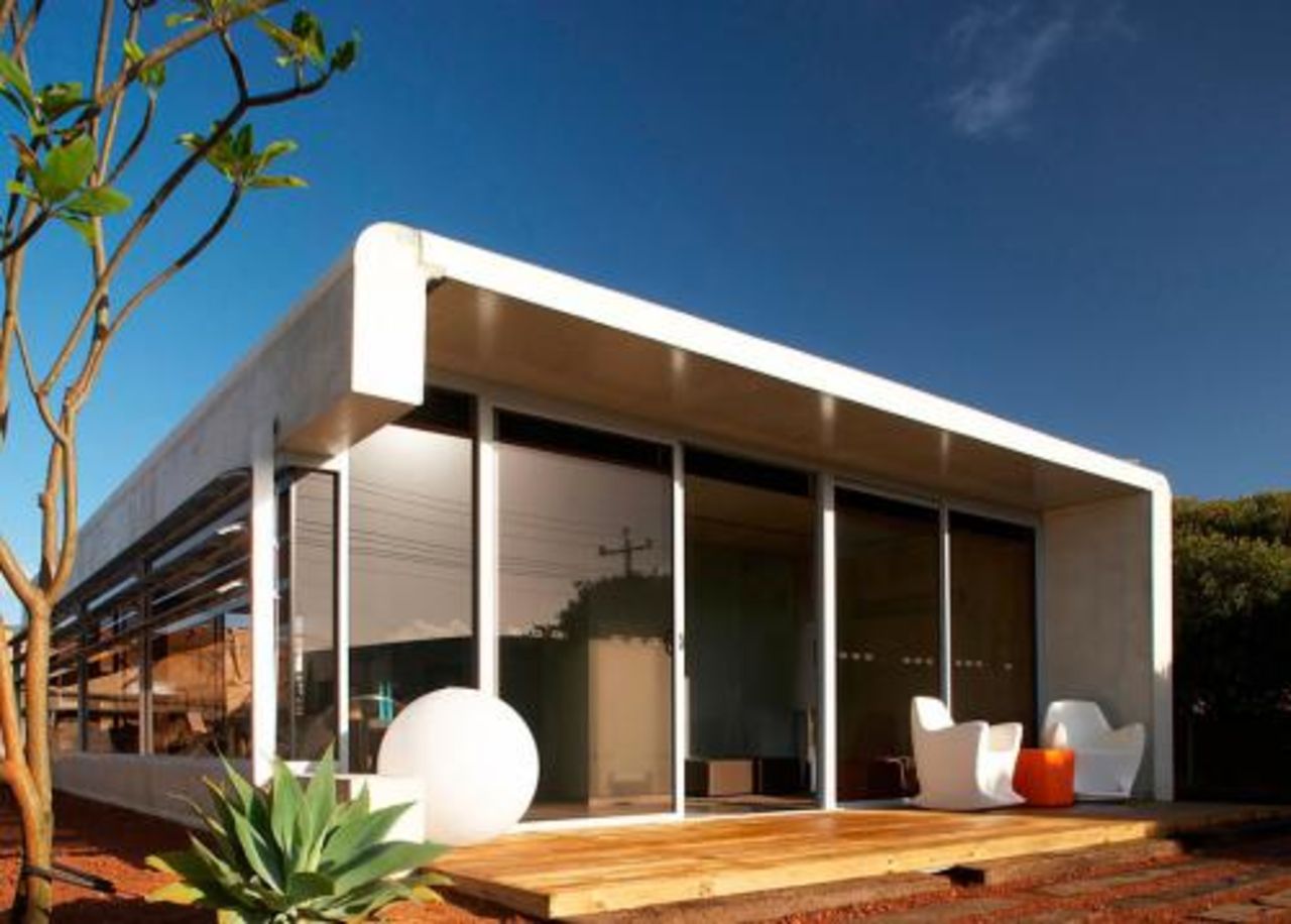 Perrinepod - stapelbart hus