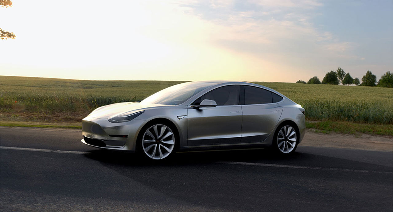 325 000 stycken förhandsbokningar av Tesla Model 3 på en vecka