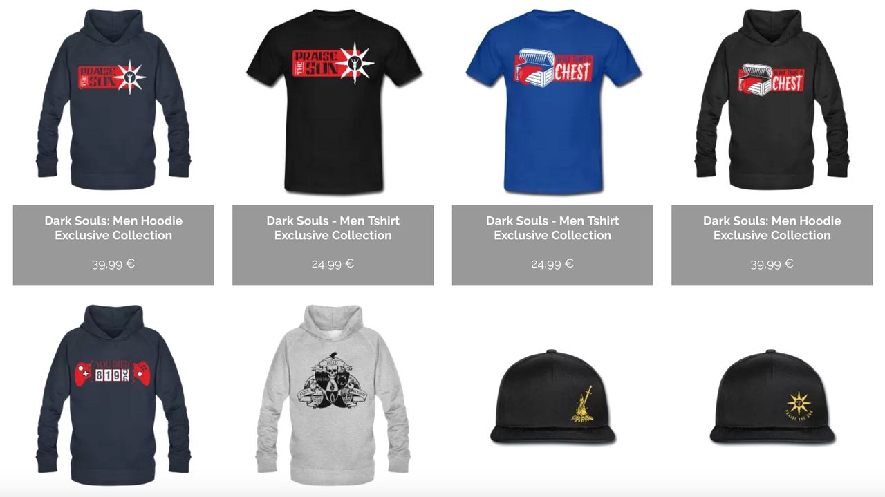 Bandai Namco släpper Dark Souls-brädspel och Dark Souls-kläder