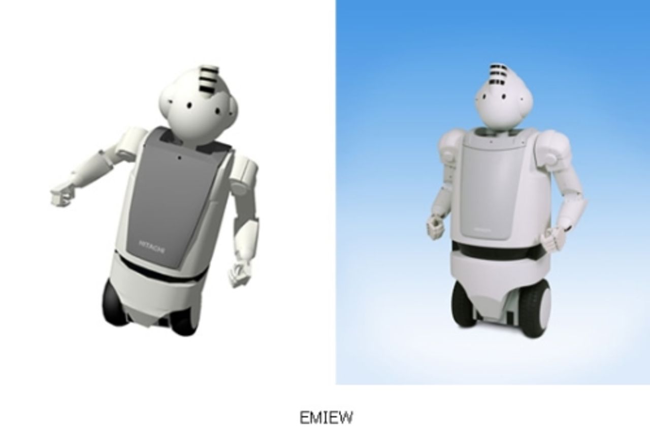Emiew - humanoid robot från Hitachi