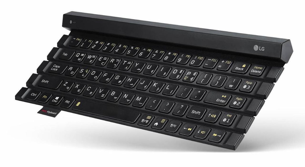 LG förbättrar tangentbordet Rolly